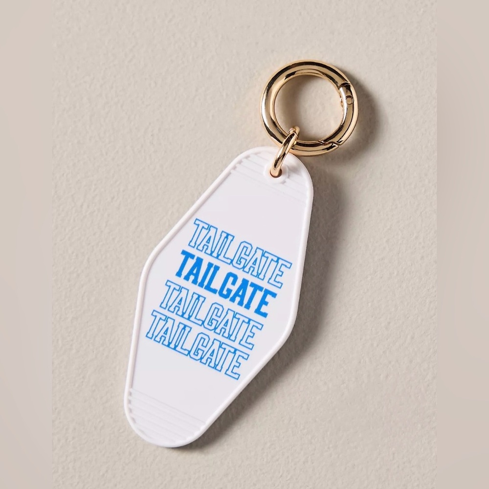 Anthropologie TAILGATE Bag Charm . Doubles as key chain. - Picture 2 of 4